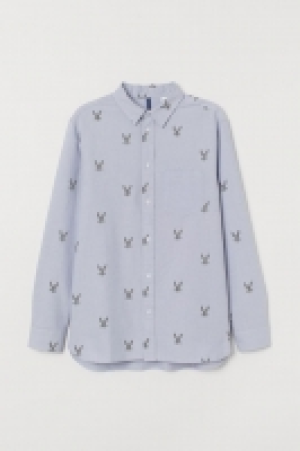 Patterned cotton shirt £10.00