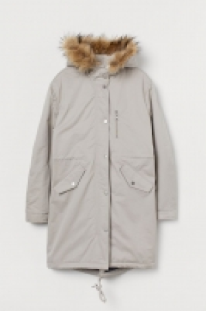 Padded parka with a hood £30.00