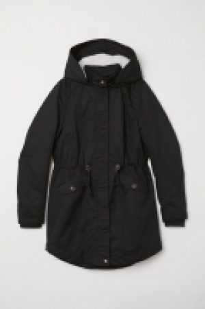 Padded parka with a hood £23.00