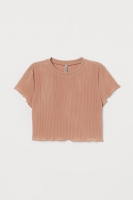HM  Pleated jersey top