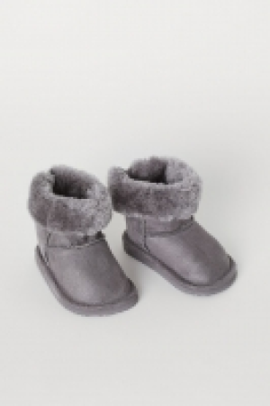 Warm-lined boots £6.00