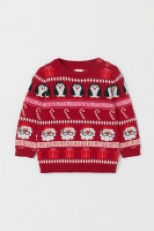 Jacquard-knit jumper £6.00