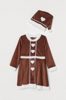 HM  Gingerbread dress and hat