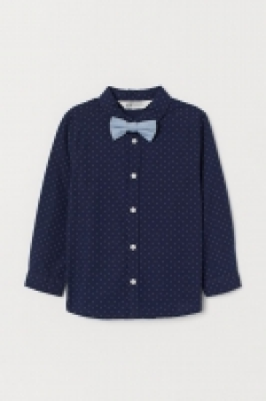 Shirt with a tie/bow tie £8.00