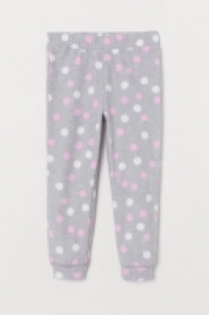 HM  Patterned fleece trousers