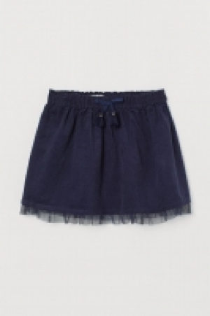 Corduroy skirt with tulle £6.00
