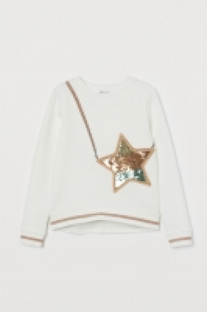 HM  Sweatshirt with sequins