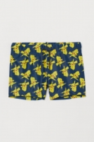 Printed swimming trunks £6.00