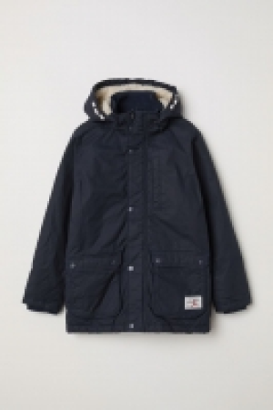 Padded parka with a hood £18.00