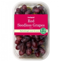 Iceland  Iceland Red Seedless Grapes 500g