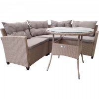JTF  Albany Compact Rattan Garden Dining Set