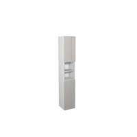 Wickes  Wickes Vermont Grey On White Floor Standing Tall Tower Unit 
