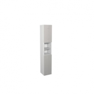 Wickes  Wickes Vermont Grey On White Floor Standing Tall Tower Unit 