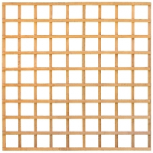 Wickes Square Lattice Trellis Fence Panel Autumn Gold - 1.83 &pound;24.00