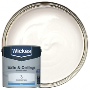 Wickes Pure Brilliant White - No. 0 Vinyl Matt Emulsion Pain £10.00
