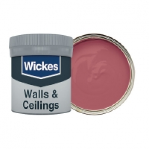 Wickes Maroon - No. 715 Vinyl Matt Emulsion Paint Tester Pot £1.49