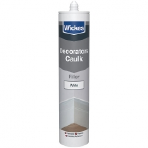 Wickes Decorators Caulk White 300ml £1.00