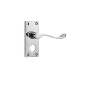 Wickes Monaco Victorian Scroll Privacy Door Handle - Chrome  £13.00