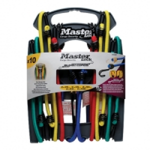 Master Lock 10 Bungees On Storage Rack £14.99