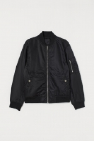 Nylon bomber jacket £25.00