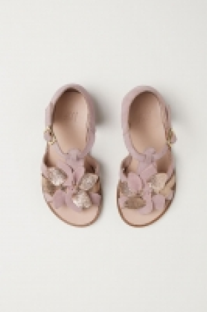 Suede sandals £12.00