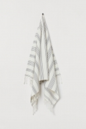 Striped bath towel £9.00