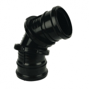 FloPlast SP560B Soil Pipe 0 Deg - 90 Deg Adjustable Bend Dou £13.50