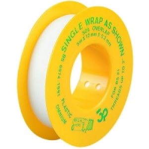 Wickes PTFE Gas Tape - 12mm x 5m &pound;0.54