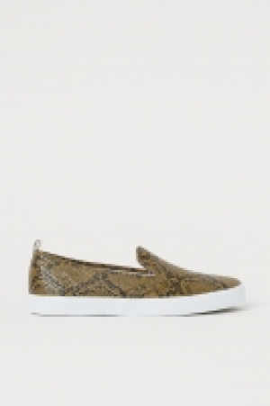 Slip-on trainers £8.00