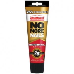 UniBond No More Nails Tube 25% Extra Free