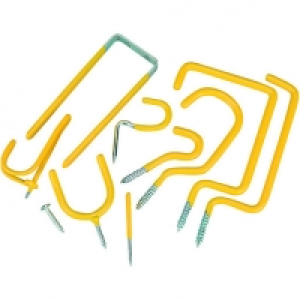 Wickes Multi Purpose Storage Hooks - Pack of 20 £10.00