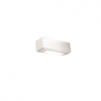 Wickes  Wickes Murray White Gloss Wall Mounted Uplighter - 40W