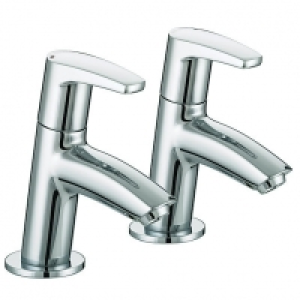 Wickes  Bristan Orta Basin Taps - Chrome