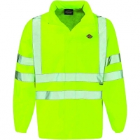 Wickes  Dickies High Visibility Lightweight Jacket Yellow Large