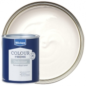 Wickes Solvent Based Undercoat White 750ml £12.00