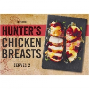 Iceland Hunters Chicken Breasts 430g £3.00