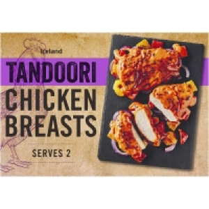 Iceland Tandoori Chicken Breasts 400g £3.00