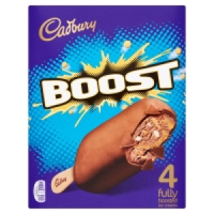 Iceland  Cadbury Boost Fully Boosted Ice Creams 4 x 80ml (320ml)