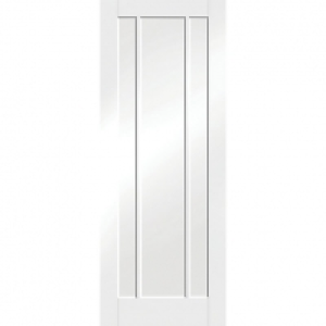 Wickes York White Softwood 3 Panel Internal Door - 1981mm x