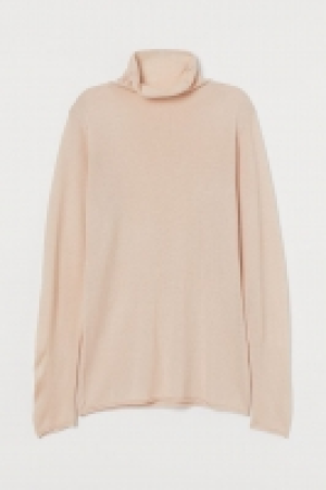 Fine-knit polo-neck jumper £11.00