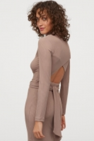 Ribbed dress £15.00