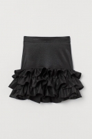 HM  Glittery tiered skirt