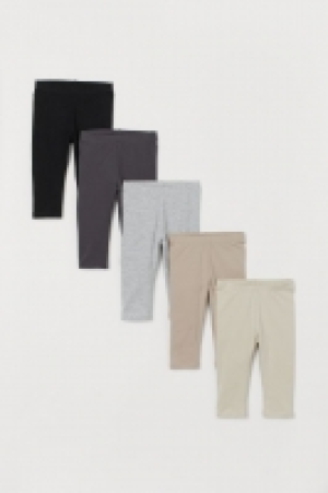 5-pack jersey leggings £9.00