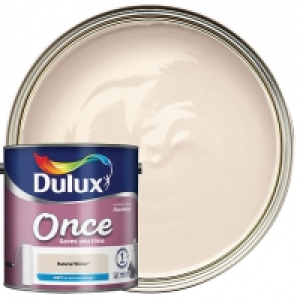 Wickes  Dulux - Natural Wicker - Once Matt Emulsion Paint 2.5L