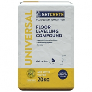 Setcrete Universal Floor Levelling Compound - 20kg £16.00