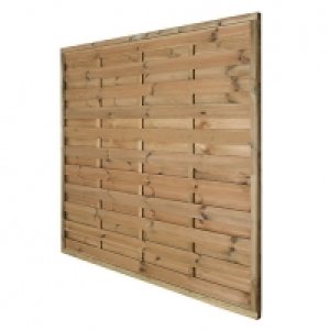 Forest Garden Pressure Treated Horizontal Hit & Miss Fence P £275.00