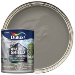 Wickes  Dulux Weathershield Exterior Multi Surface Quick Dry Satin P