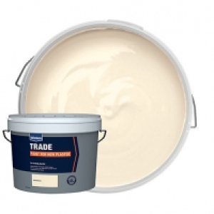 Wickes Trade Matt Emulsion Paint for New Plaster - Magnolia