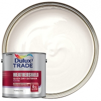 Wickes  Dulux Trade Weathershield Quick Dry Exterior Satin Paint - P