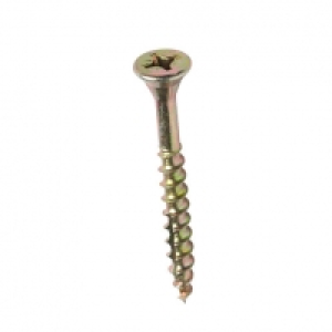 Wickes  Wickes Ultra Gold Wood Screws - 4 x 60mm Pack of 200